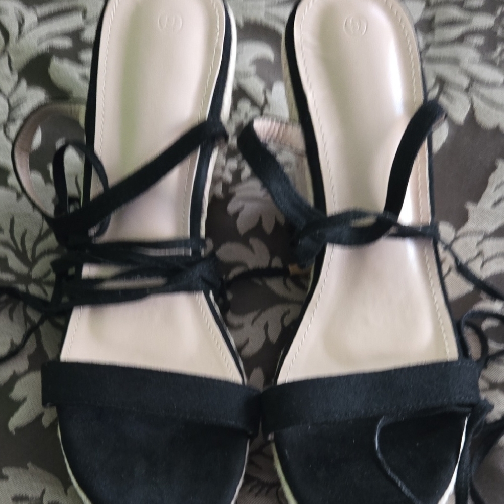 Elegant Black Women's Sandals